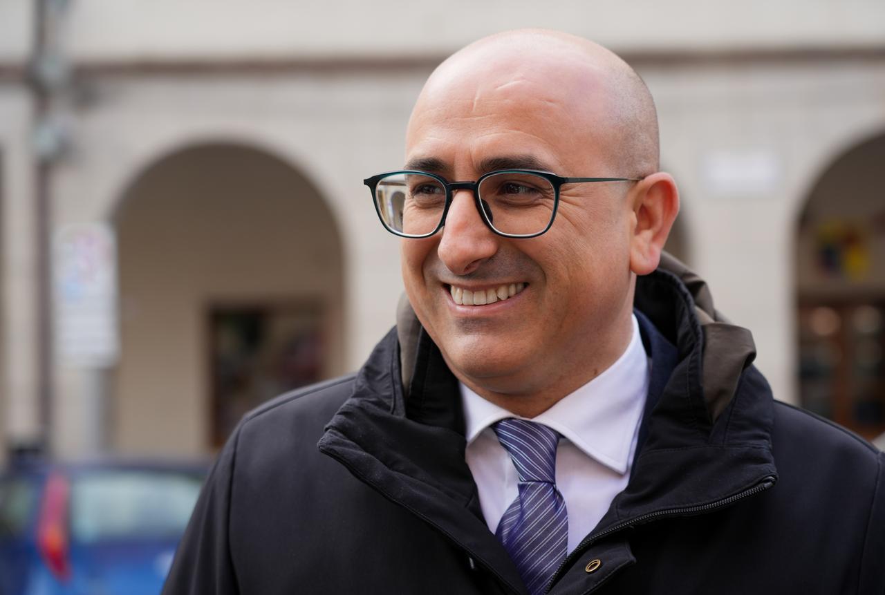 
	Emiliano Fenu, candidato sindaco del Campo largo per le elezioni amministrative di Nuoro

