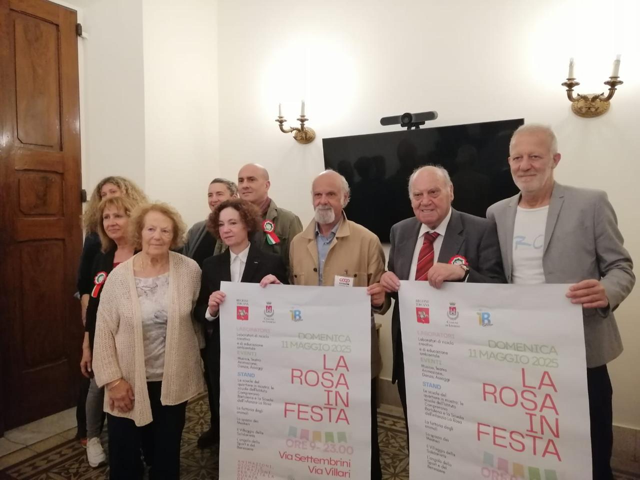La Rosa in festa: il quartiere di Livorno si accende