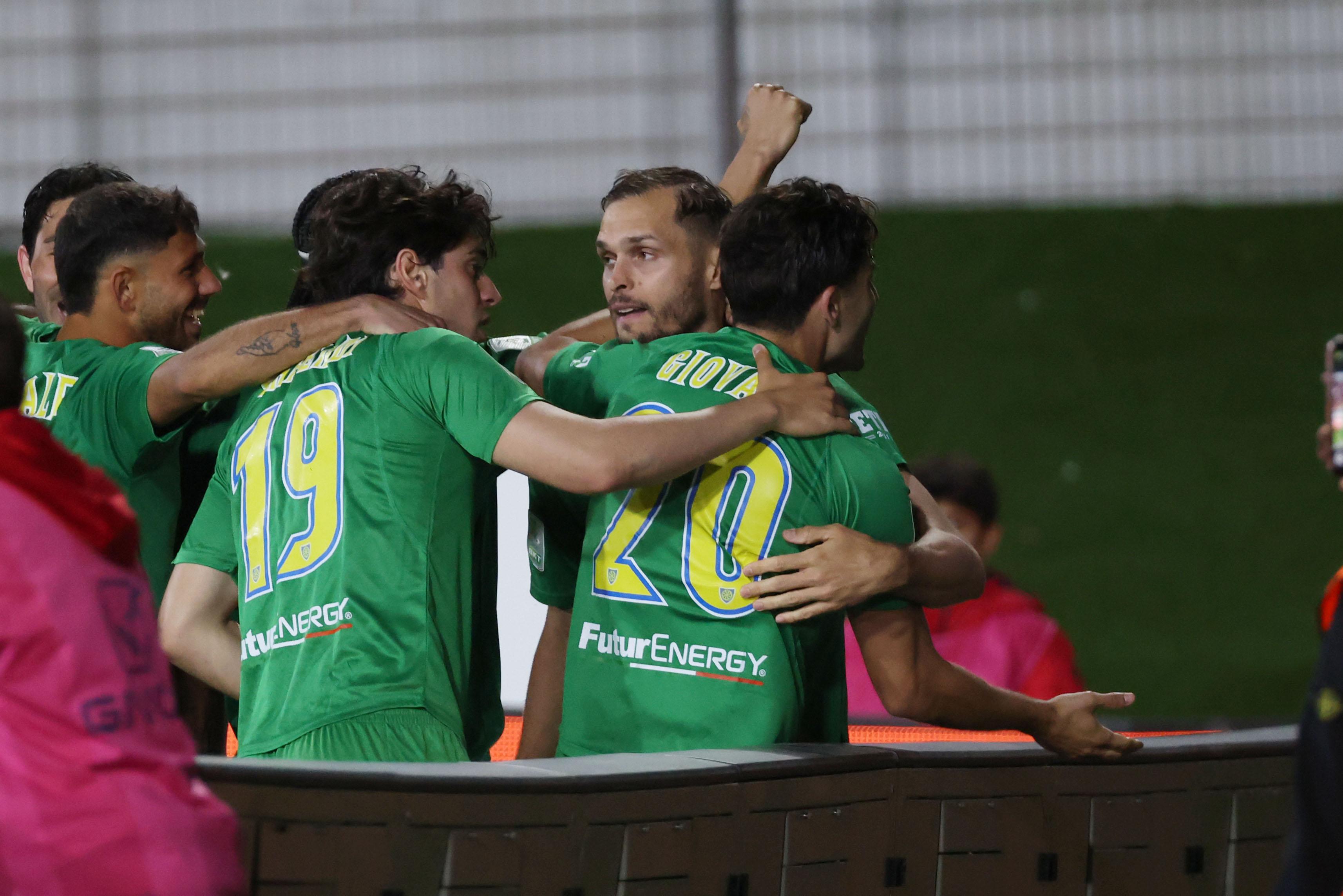 L'esultanza di Finotto