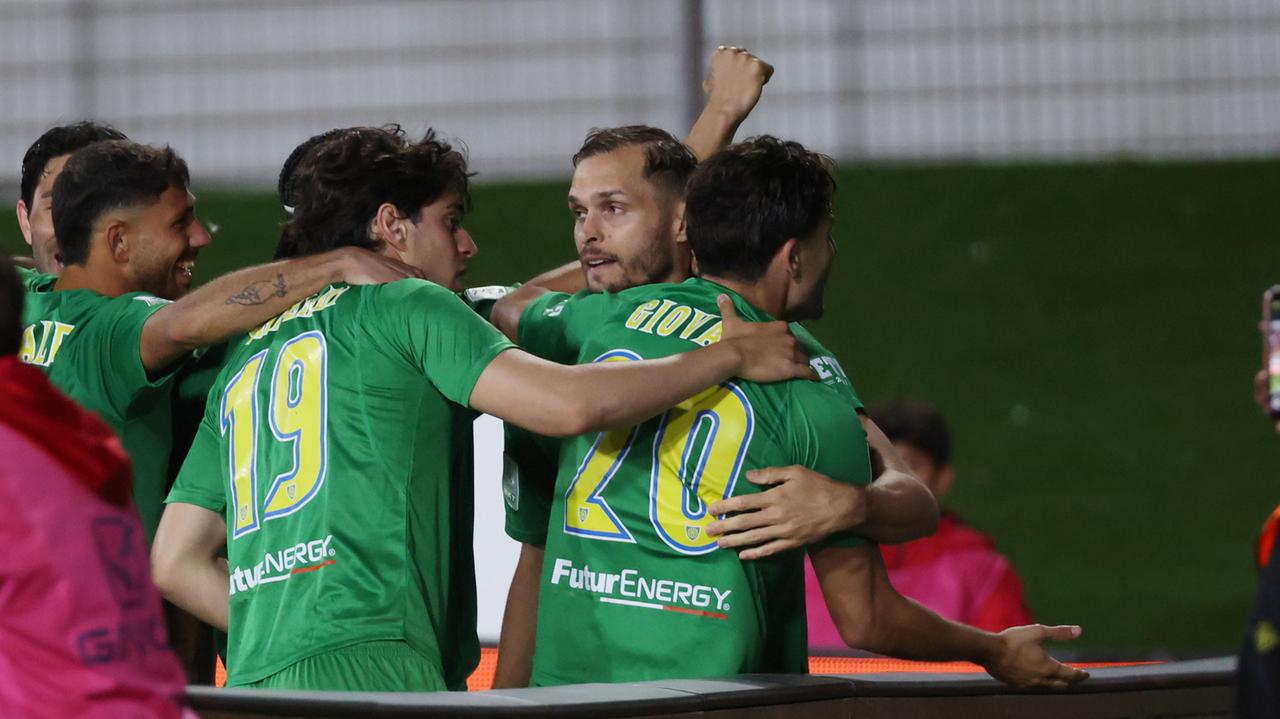 L'esultanza di Finotto