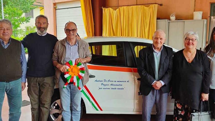 Un momento della cerimonia