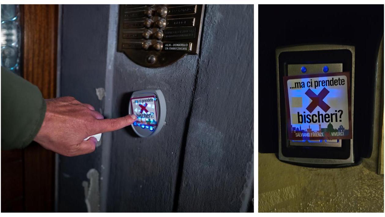 “Dove sono state rimosse le keybox dilagano i tastierini”: nuovo blitz sugli affitti brevi di Salviamo Firenze