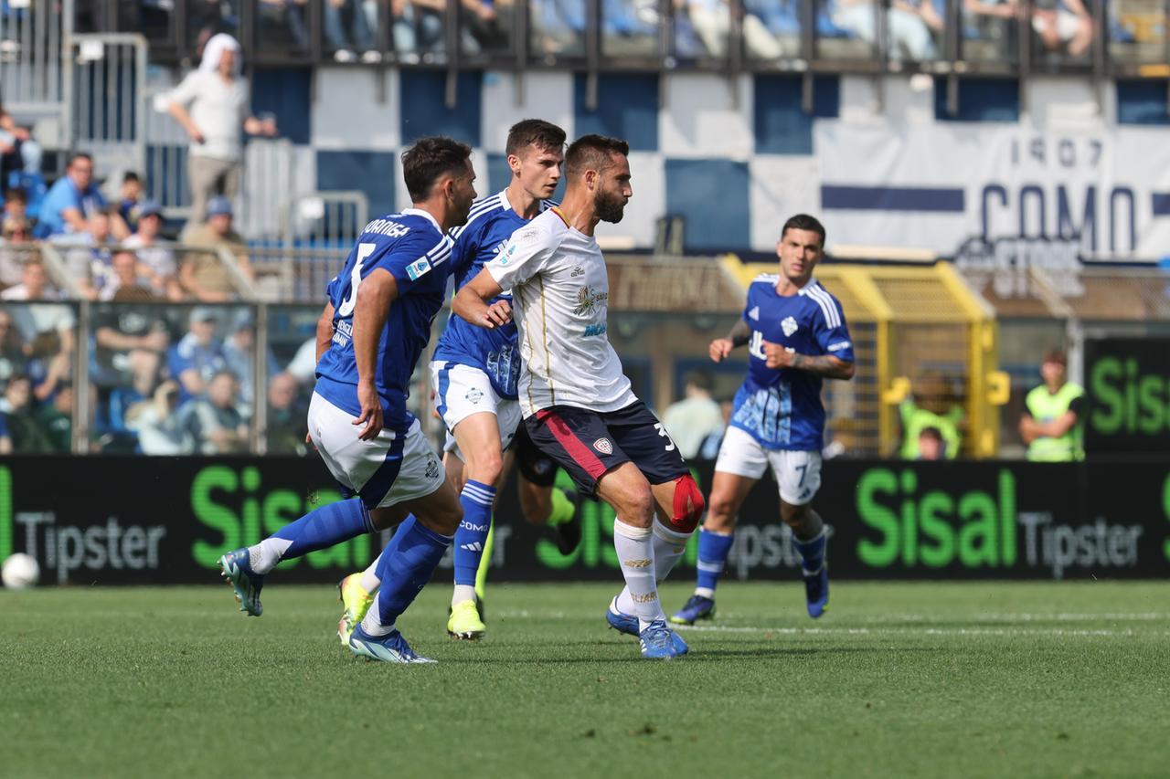 Il Cagliari sconfitto a Como, ecco le pagelle dei rossoblù