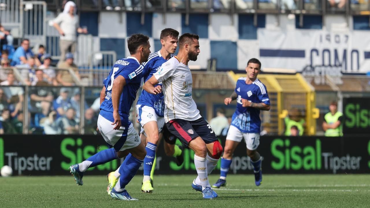 Il Cagliari sconfitto a Como, ecco le pagelle dei rossoblù