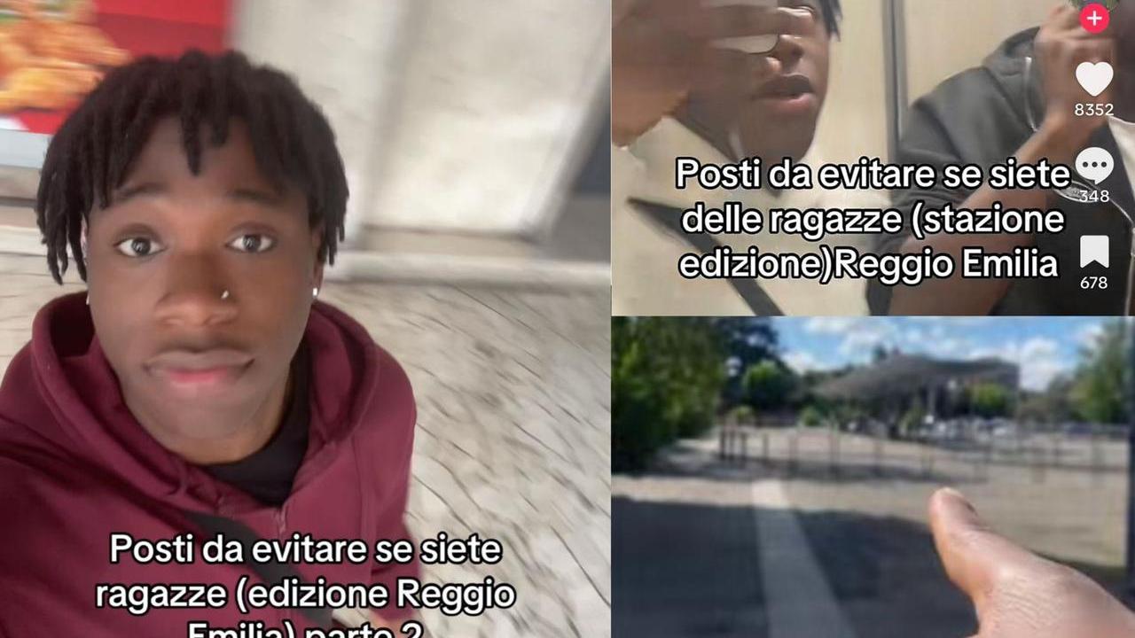 Il tiktoker reggiano Danis e i suoi video per Reggio Emilia: «Ragazze, evitate questi posti»