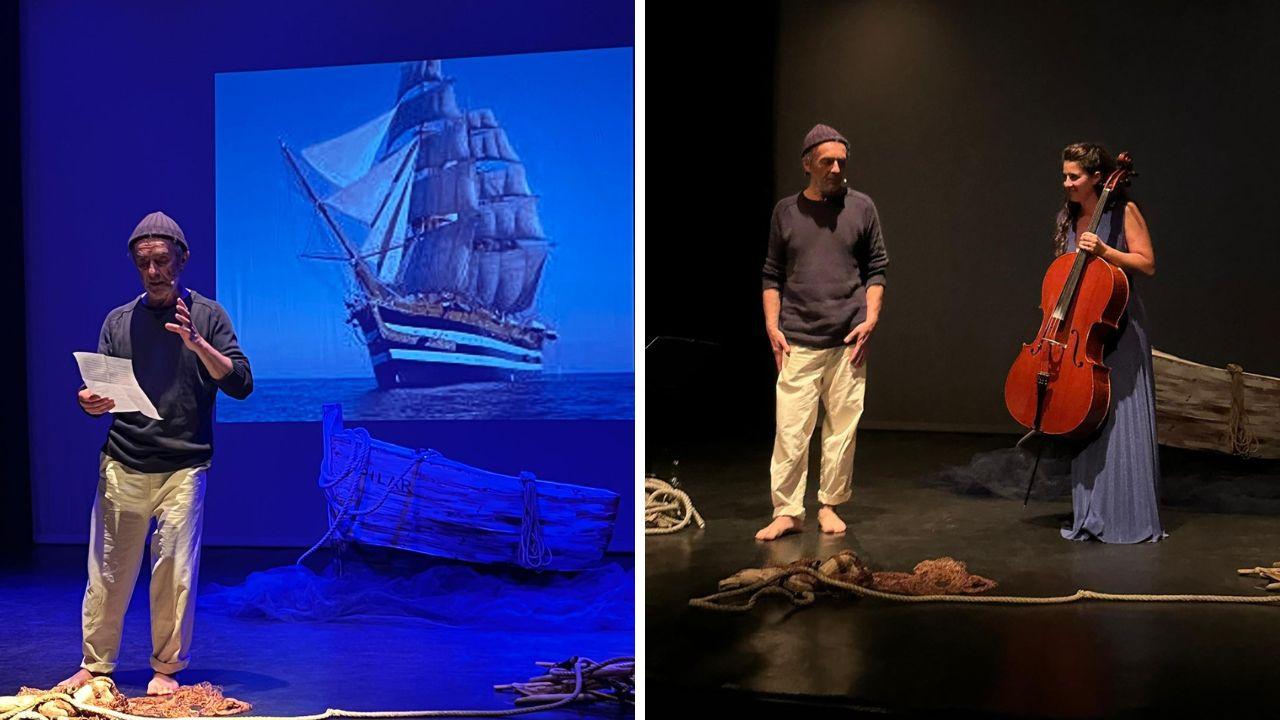 “Il vecchio e il mare”: a Livorno con Fabio Vannozzi va in scena Hemigway