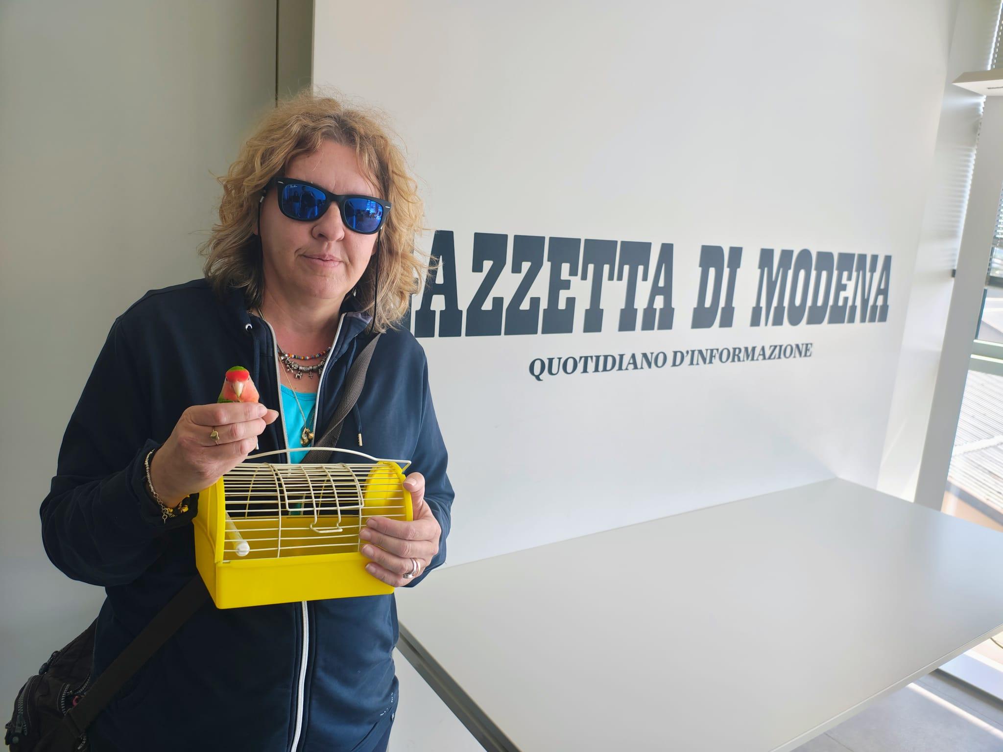 Pepito, il pappagallino ritrova la sua famiglia