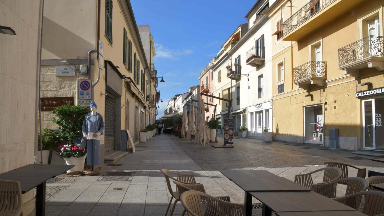 Olbia uno scorcio di Corso Umberto