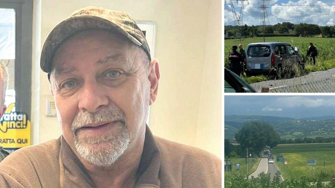 Massimo Modesti aveva 63 anni, a fianco il luogo dell’incidente e la strada provinciale Follonata, chiusa per qualche ora sabato mattina