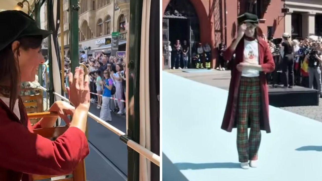 
	Lucio Corsi a Basilea per l'Eurovision Contest 2025

