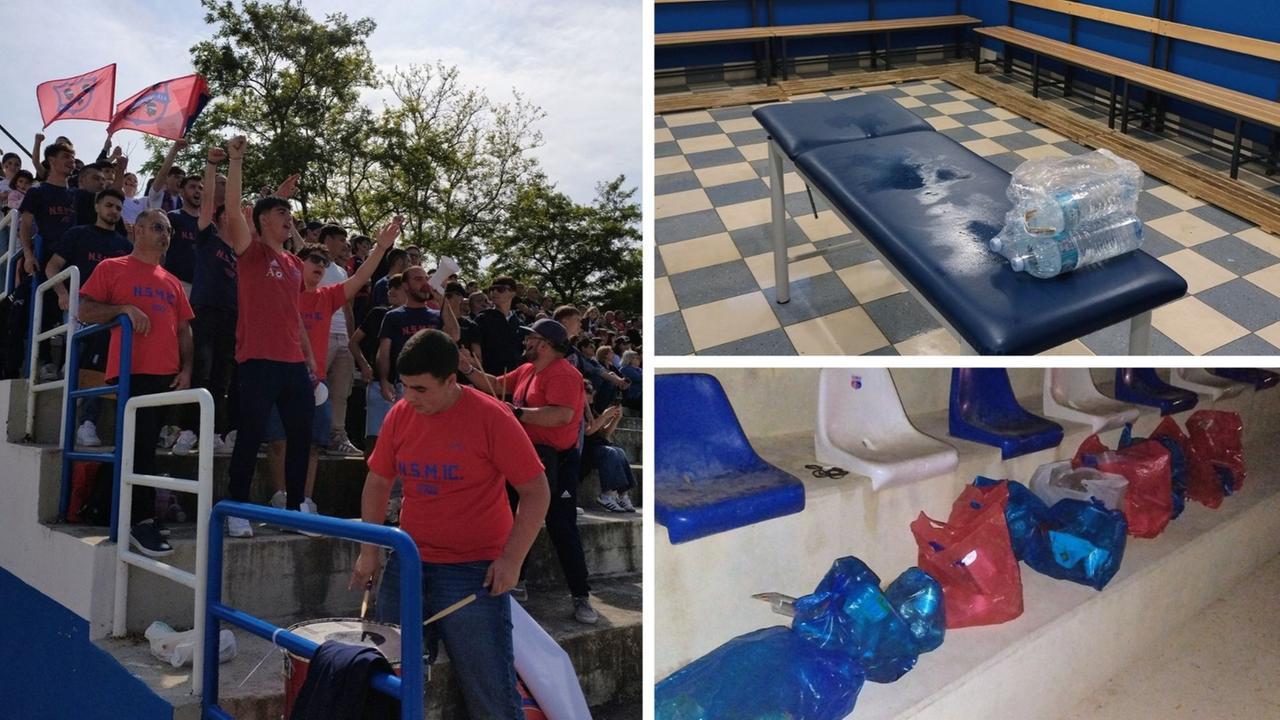 Dopo la finale giocatori e tifosi puliscono lo stadio, la società: «Grazie, grandissimo atto di civiltà»