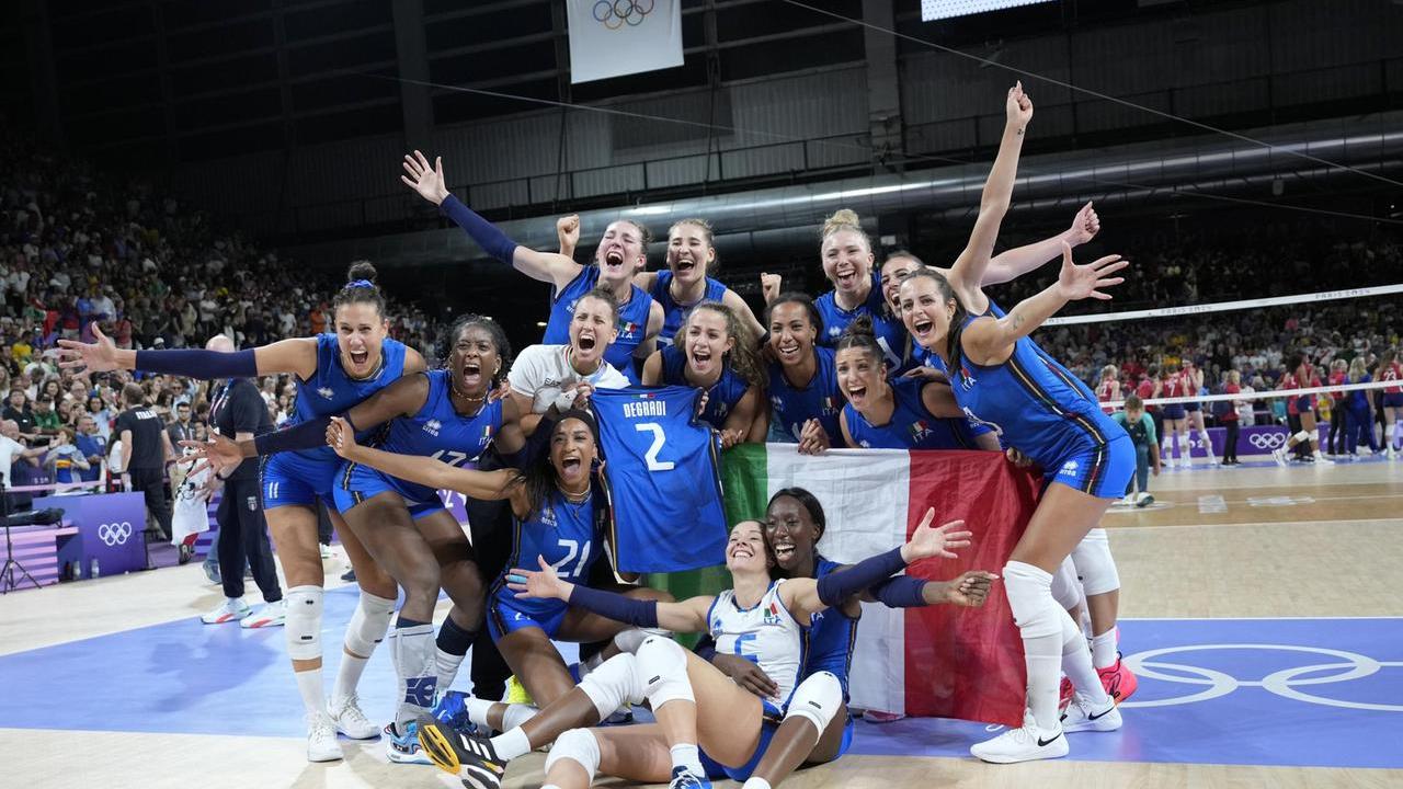 Le azzurre dopo l'oro olimpico a Parigi 2024