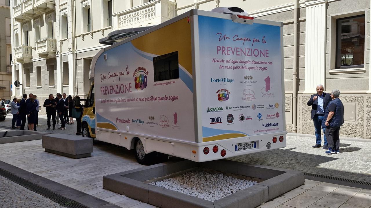 Cagliari, arriva l’ambulatorio mobile per la prevenzione nei piccoli centri