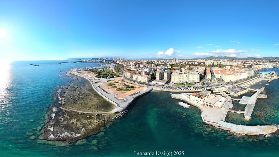 Livorno sphera. Che meraviglia dal drone di Leonardo Ussi.