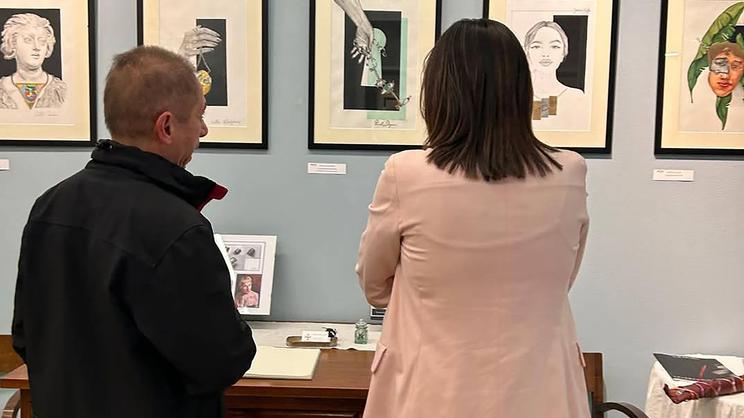 “Il selfie in un gioiello” degli studenti del Chierici resta in mostra a Forlinpopoli