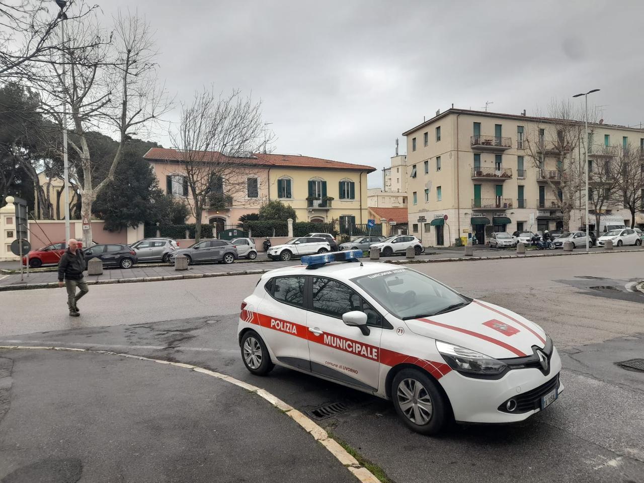 
	Una pattuglia della polizia municipale (foto d'archivio)

