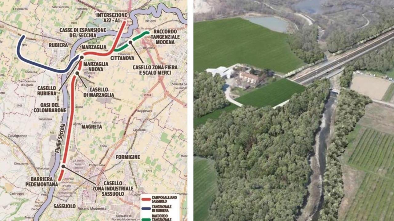 Bretella Campogalliano-Sassuolo: 80 espropri. E il comitato attacca