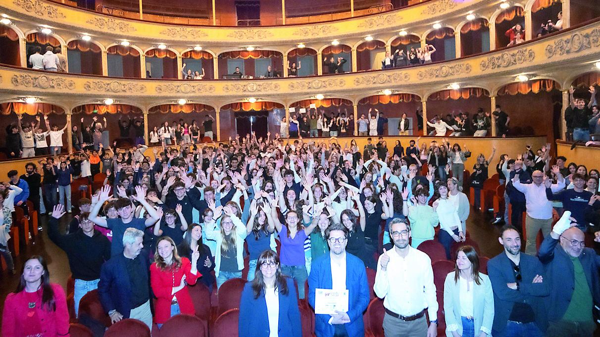 La festa di Scuola2030: 700 studenti e sei ospiti allo Storchi