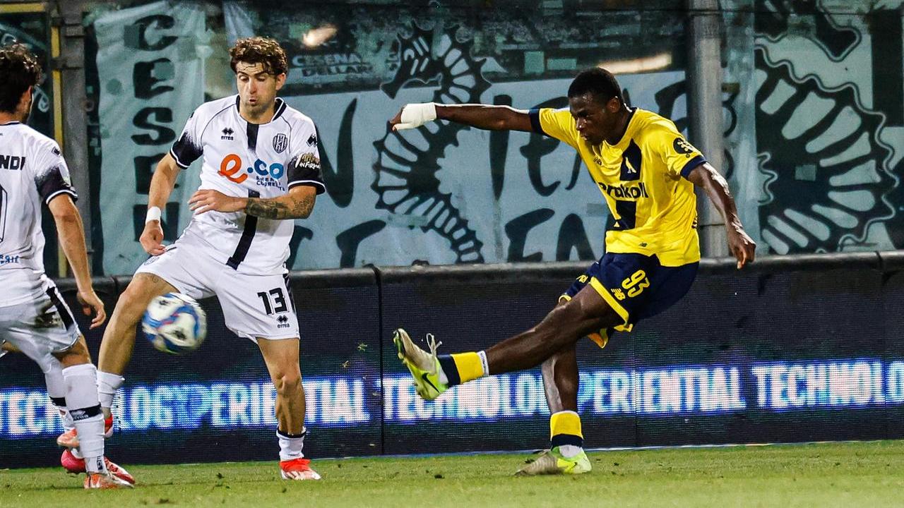 Kamate in azione contro il Cesena
