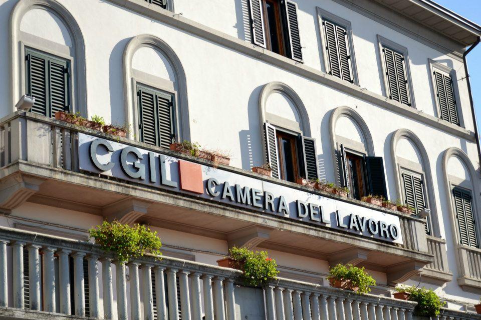 
	La Camera del lavoro Cgil di piazza Mercatale

