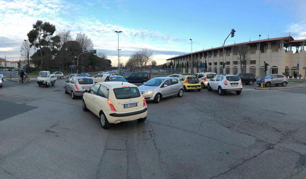 
	L&rsquo;incrocio tra il viale della Libert&agrave;, il viale Boccaccio, via dell&rsquo;Ardenza e il viale Nazario Sauro

