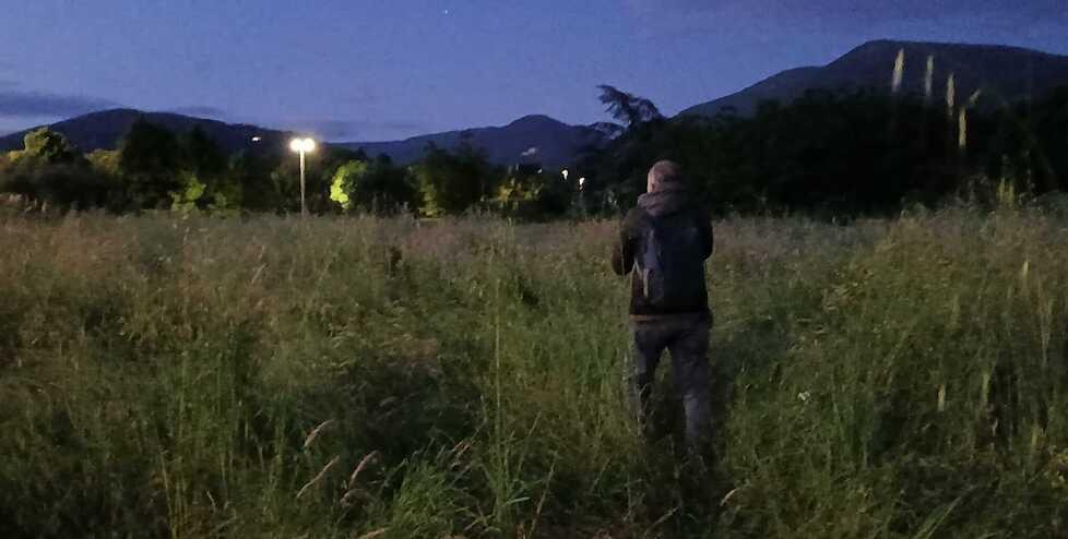 
	Il campo in via Corridoni a Prato in cui &egrave; avvenuto l'omicidio

