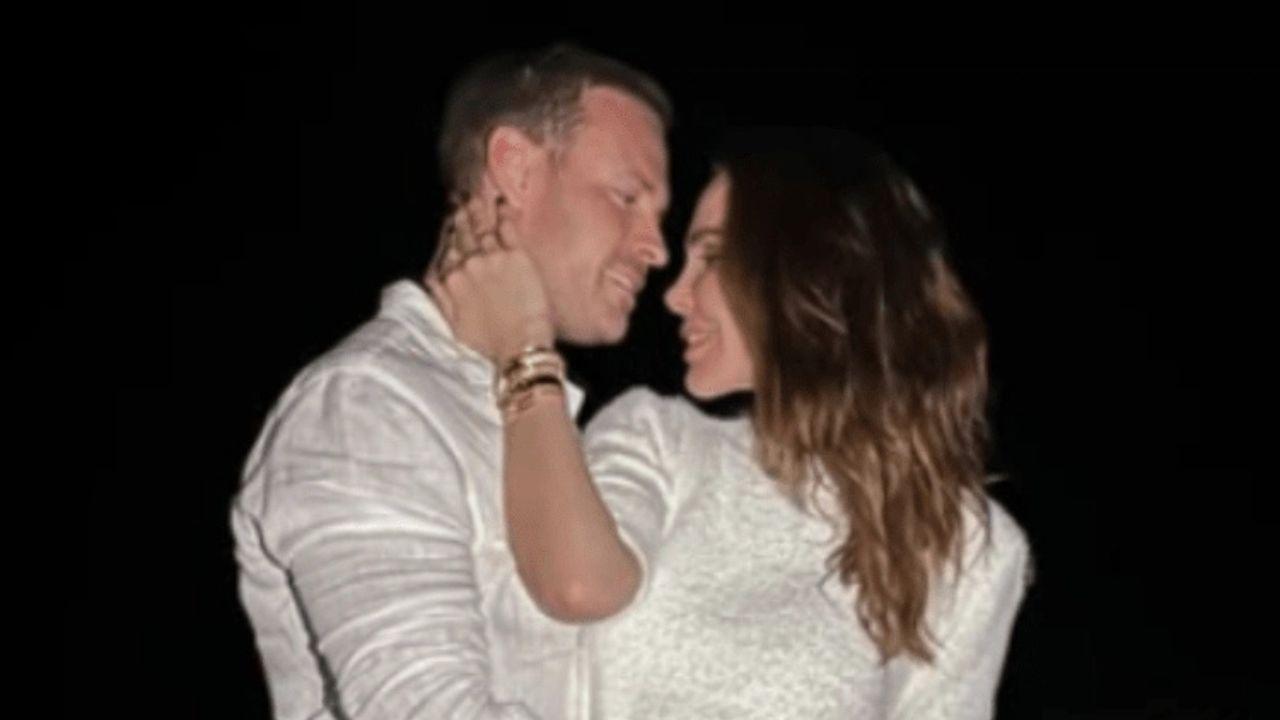 Ilary Blasi e Bastian Muller (foto AdnKronos.com)