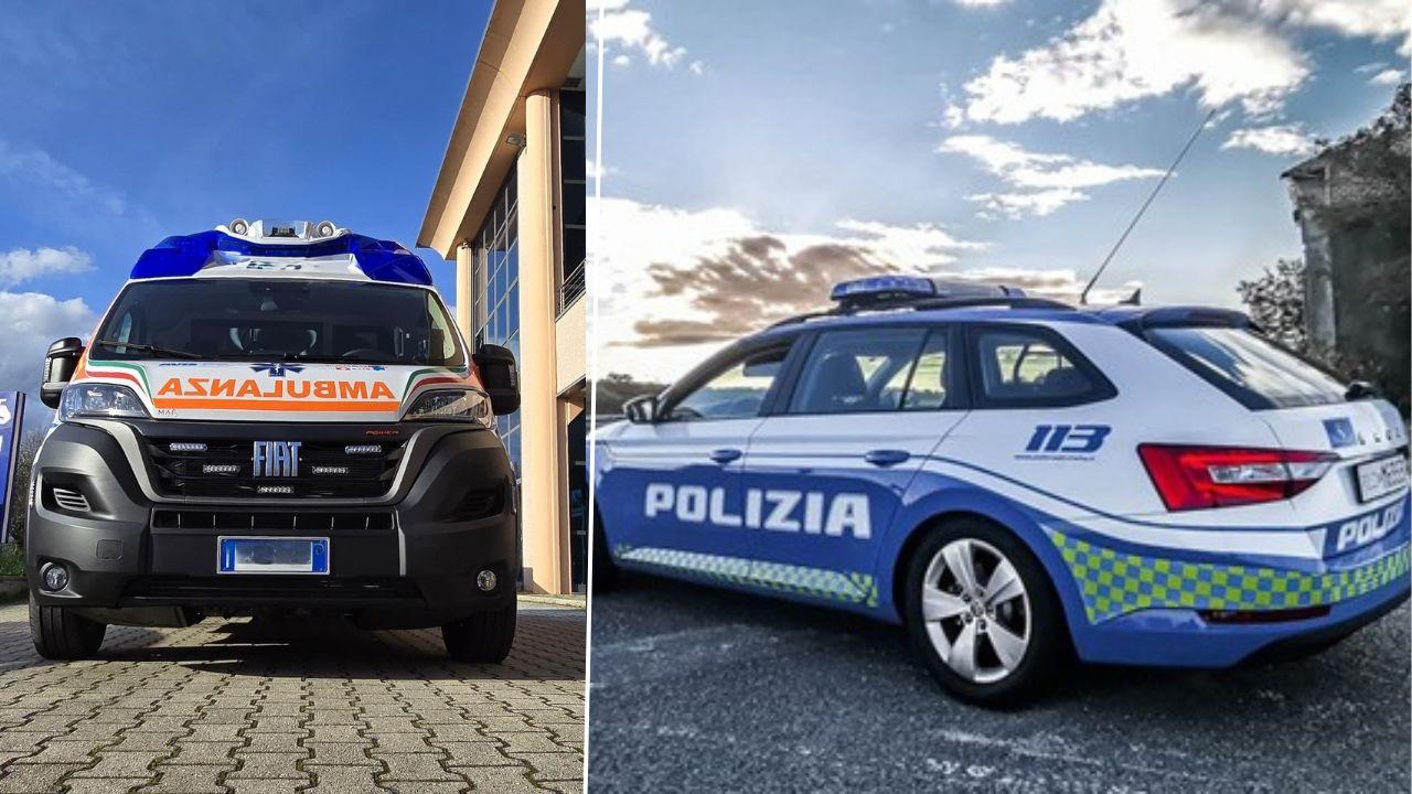Alla guida dell’ambulanza senza patente: maxi multa vicino al pronto soccorso
