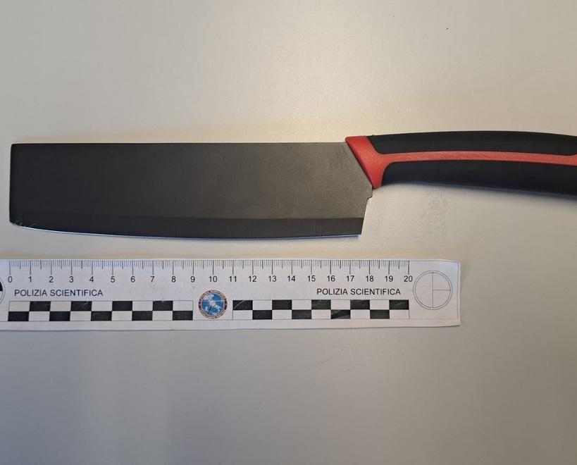 Lucca, fermato con un coltello da macellaio: 17enne denunciato dalla polizia
