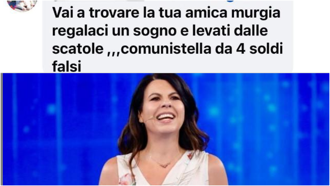 Odio social e auguri di morte a Geppi Cucciari: «Fai la fine della tua amica Murgia»
