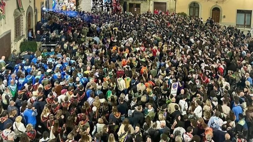 La presentazione del Cencio per il 44° Palio di Fucecchio