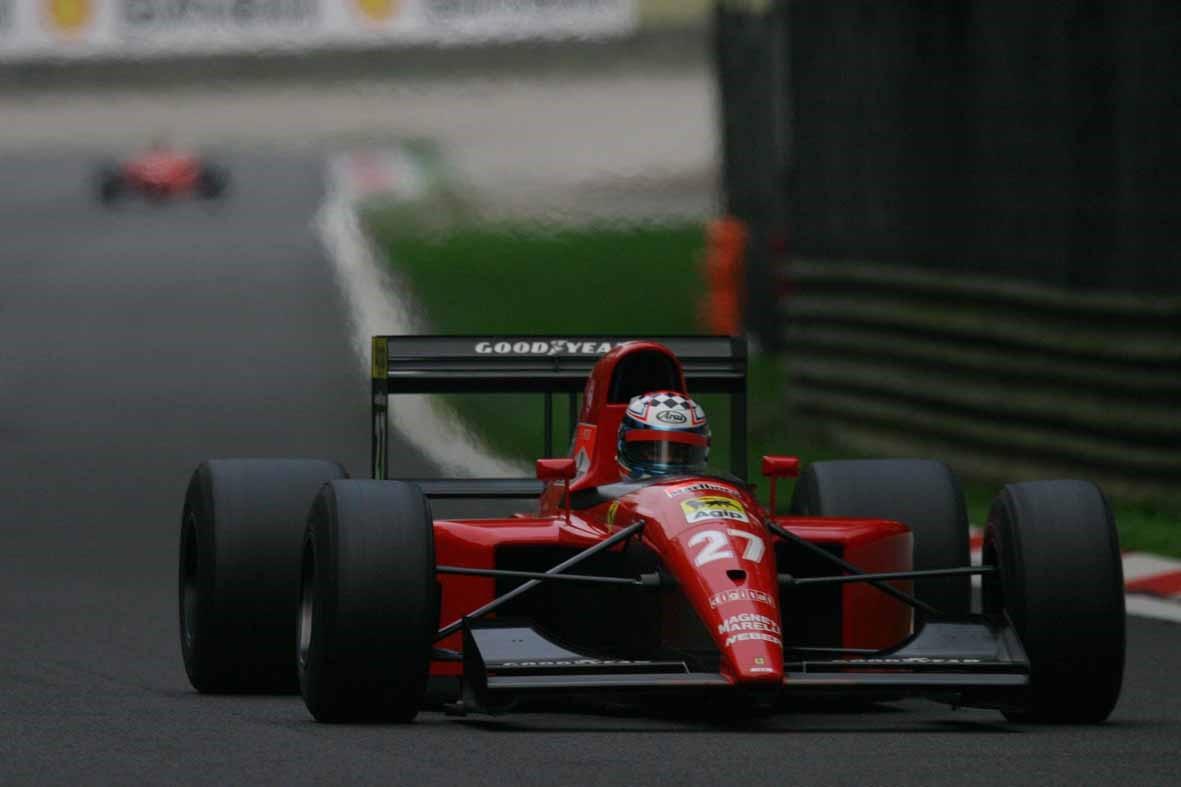 
	Il pilota sassolese Andrea Montermini &egrave; stato a lungo collaudatore della Ferrari in Formula 1

