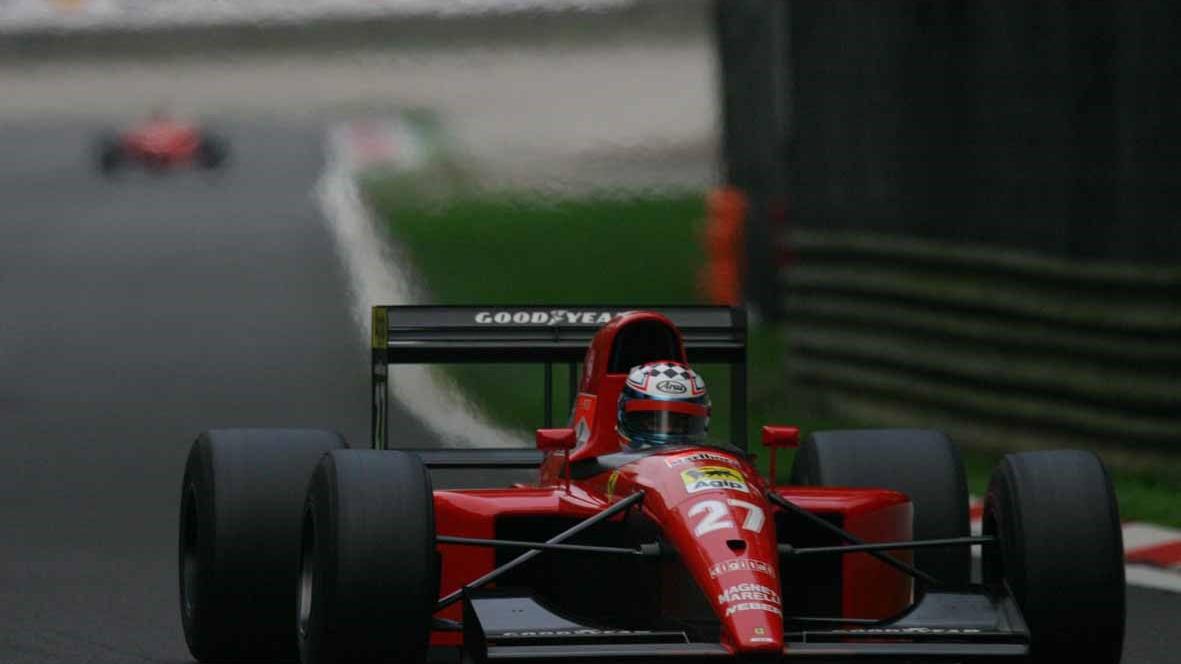 Il pilota sassolese Andrea Montermini è stato a lungo collaudatore della Ferrari in Formula 1