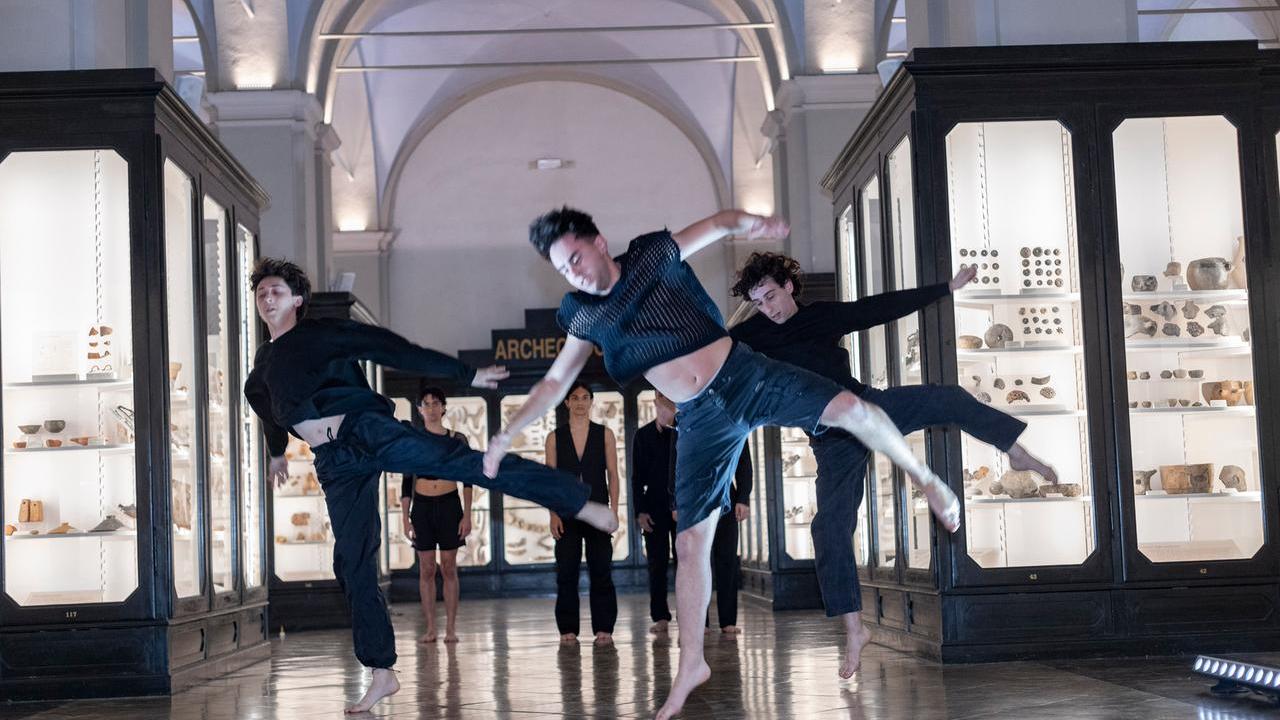 Un'esibizione nella Notte dei musei 2024