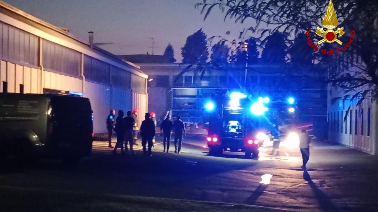 Incendio nella notte a Fiorano: a fuoco la Mecctronic