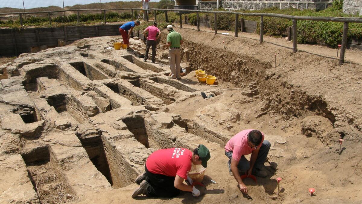 Scavi nella necropoli settentrionale di Tharros