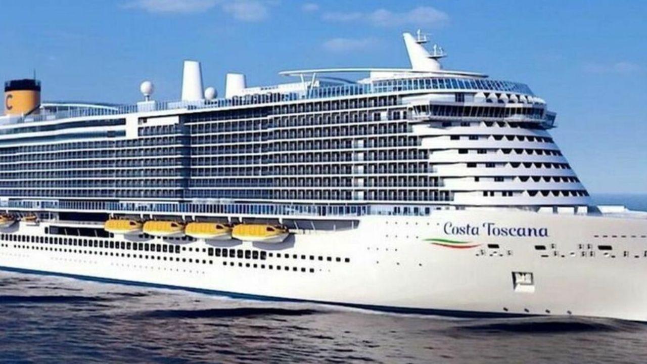 
	La nave Costa Toscana

