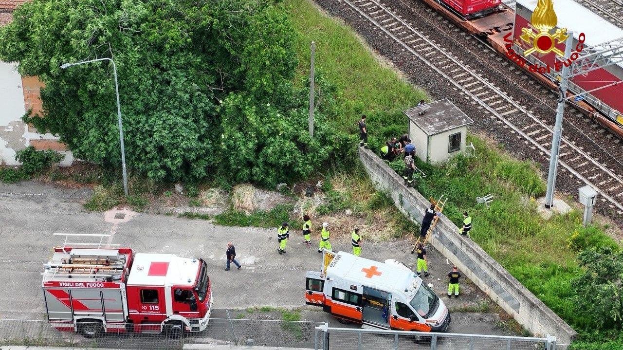 I soccorsi dopo il ritrovamento