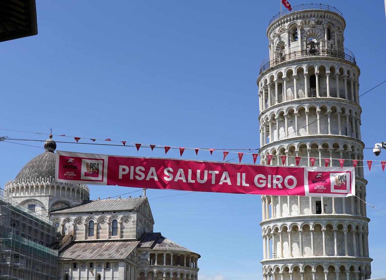 
	Il Giro d'Italia a Pisa (foto Stick)

