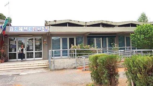 La scuola media Marcacci in via Roma a Collesalvetti