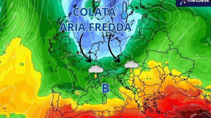 In arrivo un’ondata di maltempo sull’Italia, colpita anche la Sardegna