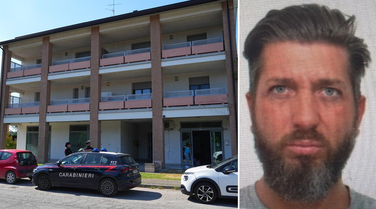 
	La palazzina in cui &egrave; avvenuto il delitto e Pancaldi

