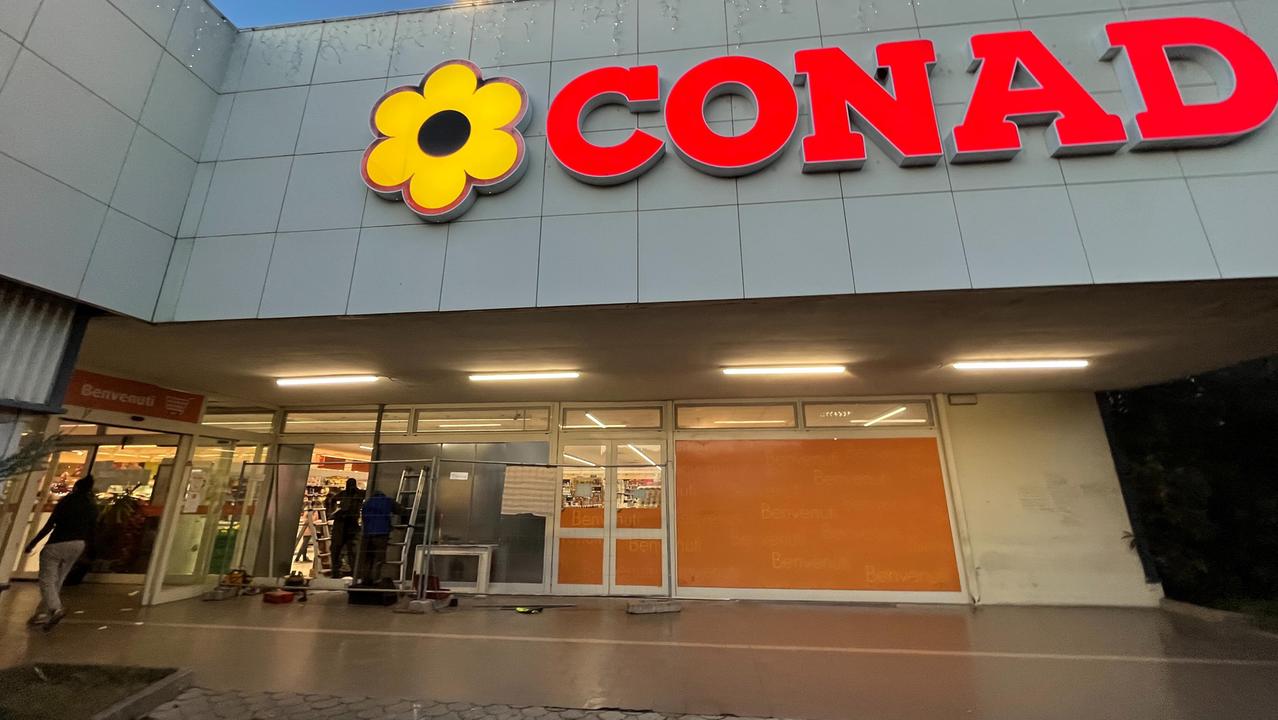 La Conad di Stagno (foto d'archivio)