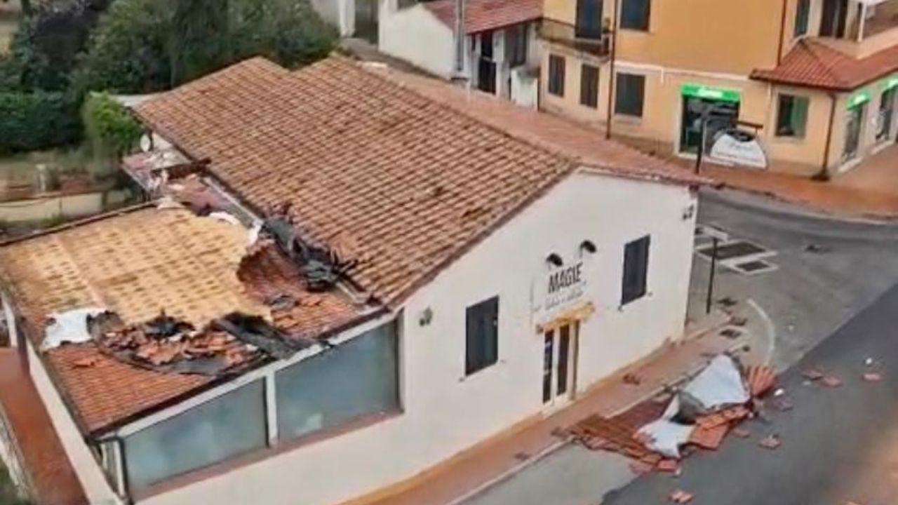 
	I danni del maltempo all'Isola d'Elba: qui a Portoferraio

