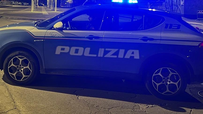 Una volante della polizia