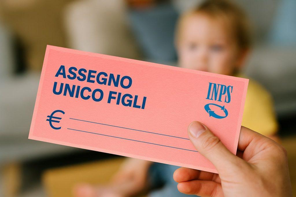 
	L'assegno unico &egrave; un contributo per le famiglie con figli a carico

