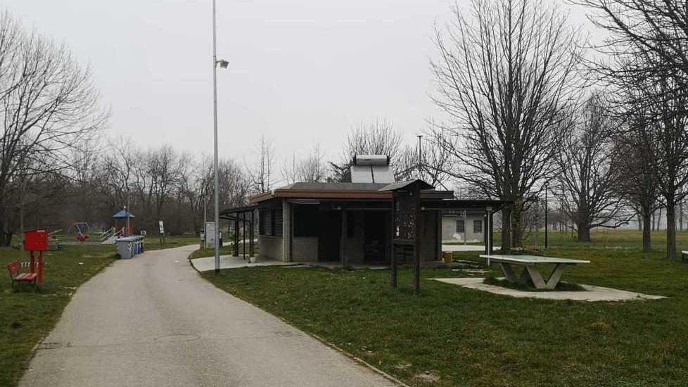 
	Il parco Ferrari, dove &egrave; stato trovato il cane

