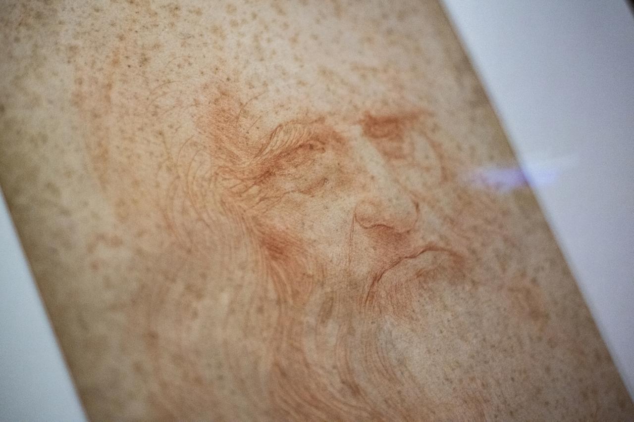
	L'autoritratto di Leonardo Da Vinci

