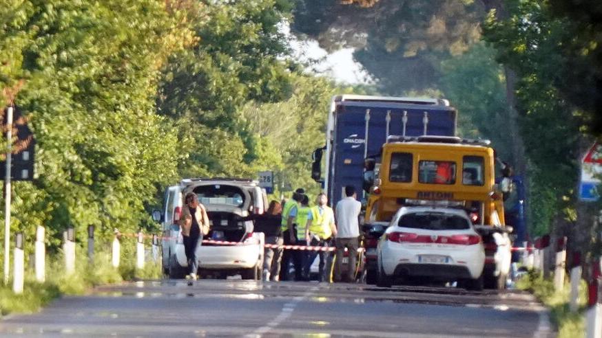 L'incidente (Foto Stick)