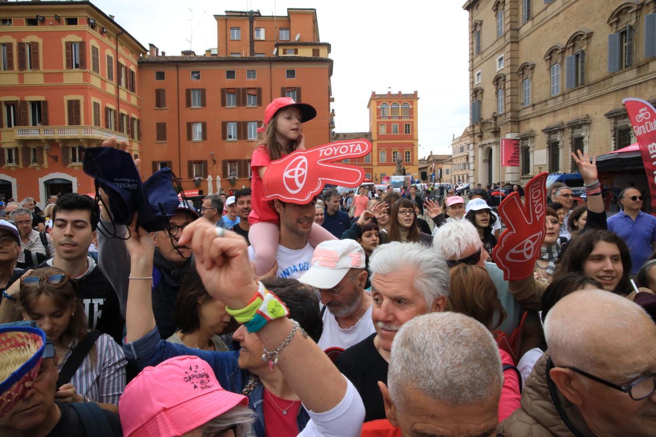 Giro d'Italia partenza piazza Roma